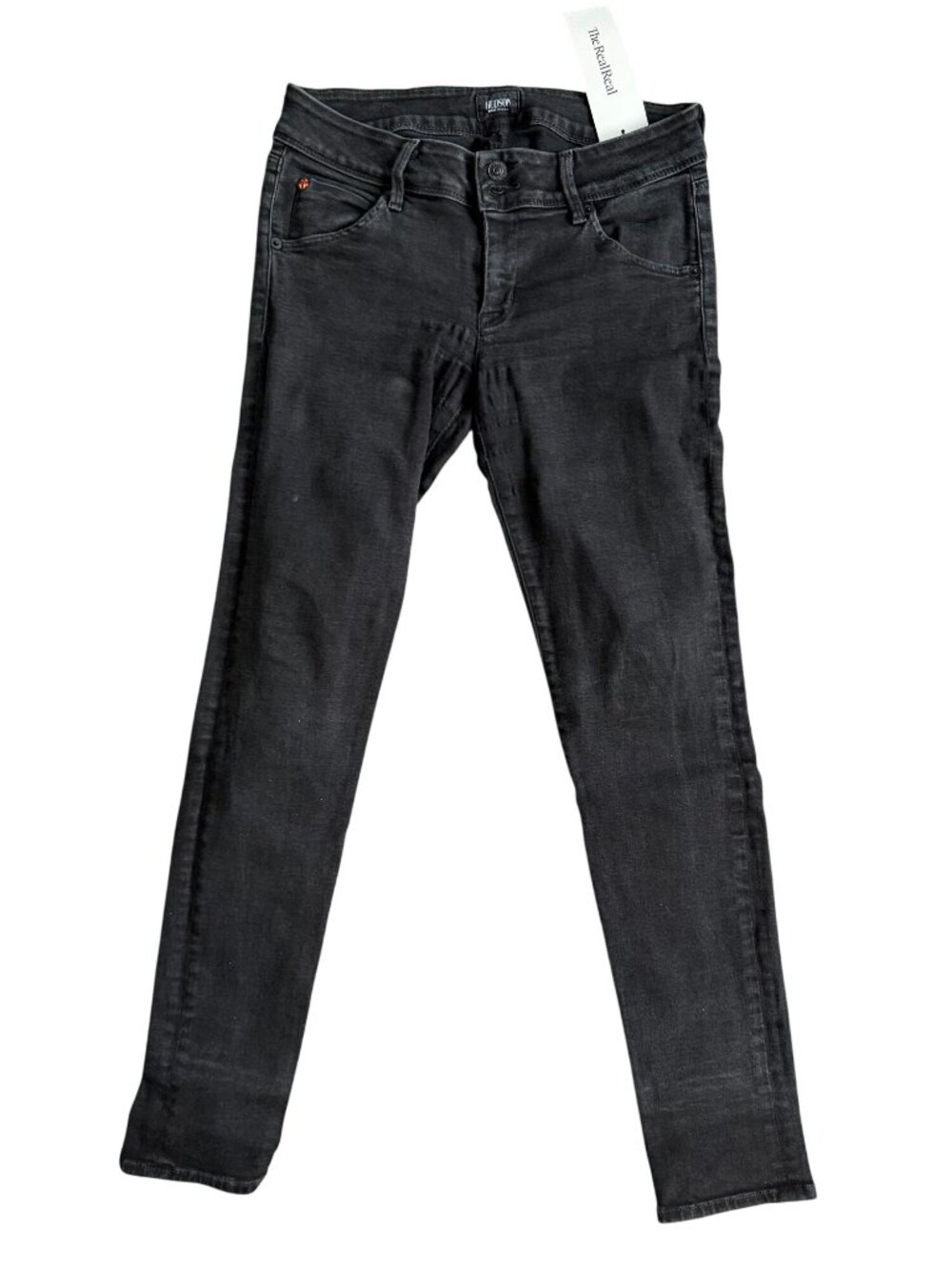 HUDSON Black Gray Skinny Denim Jeans Size 28